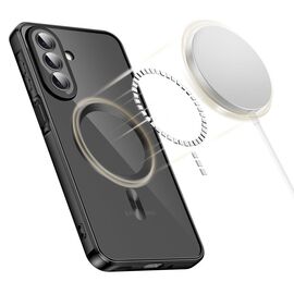 Etui Tech-Protect MagFlex MagSafe na Samsung Galaxy A27 5G - przezroczysto-czarne