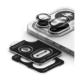 Osłona aparatu Ringke Camera Frame Protector 2-Pack na Nothing Phone 4A Pro - czarna