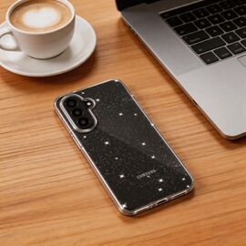 Etui Tech-Protect FlexAir na Samsung Galaxy A27 5G  - przezroczysto-brokatowe