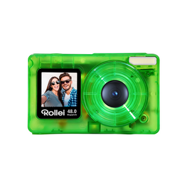 Rollei - Compactline Pocket Transparent – 48 MP Camera 4K / Electronics