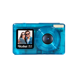 Rollei - Compactline Pocket Transparent – 48 MP Camera 4K / Electronics