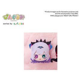 Needy Girl Overdose Pingurumi Mini Figure Purple Lollipop 8 cm