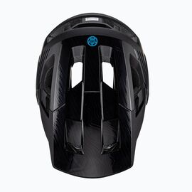 LEATT MTB Enduro 4.0 V23 bicycle helmet with removable chin bar, size M, black