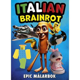 Forlaget Tukan - Epic Målarbok: Italian brainrot (919883) / Toys
