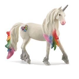 Schleich - Bayala - Rainbow Love Unicorn Stallion (70725) / Toys