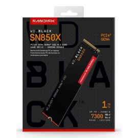 Western Digital Black WD_BLACK™ SN850X NVMe™ SSD POWERED BY SANDISK 1 TB