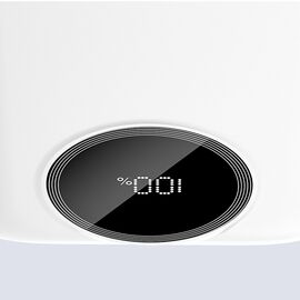 Dudao K13 10000mAh Powerbank with Built-in Cable - White