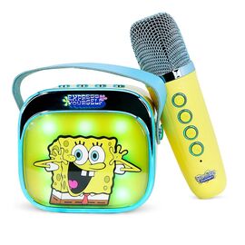 OTL - Light Up Wireless Karaoke Speaker W/ Microphone - SpongeBob Square Pants / Toys