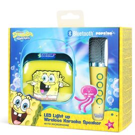 OTL - Light Up Wireless Karaoke Speaker W/ Microphone - SpongeBob Square Pants / Toys