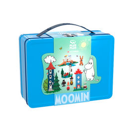 Plus Plus - Moomin Valley Tinbox Blue (4394) / Toys