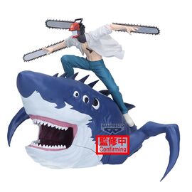 CHAINSAW MAN - Chainsaw Man & Beam - Figure Figure Life 13cm