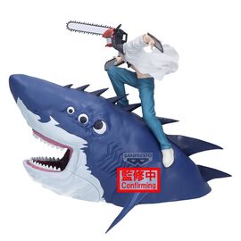 CHAINSAW MAN - Chainsaw Man & Beam - Figure Figure Life 13cm