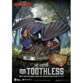 HOW TO TRAIN YOUR DRAGON 2 - Toothless - Statue Master Craft 38cm