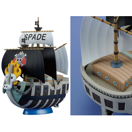 ONE PIECE - Model Kit - Ship - Spade Pirates 'REPROD'