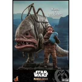 STAR WARS - Kuiil & Blurrg (The Mandalorian) - Statues 37cm