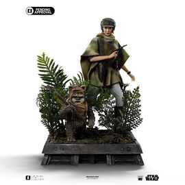 STAR WARS 6 - Leia & Wicket - Statue Art Scale 1/10 20.1cm