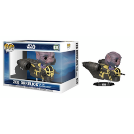 MANDALORIAN & GROGU - POP Ride DLX N° 838 - Zeb Orrelios