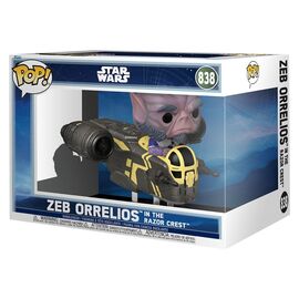 MANDALORIAN & GROGU - POP Ride DLX N° 838 - Zeb Orrelios
