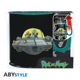 RICK & MORTY - Mug Heat Change 460 ml - Space Ship