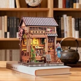 BOOK NOOK KIT - DIY - Sakura O Kimono Shop - 235pc + LED Light