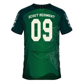 ATTACK ON TITAN - Scout Regiment 09 - Soccer Jersey Men (XXL)
