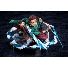DEMON SLAYER - Tanjiro & Giyuu - Statue 13cm