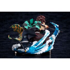 DEMON SLAYER - Tanjiro & Giyuu - Statue 13cm
