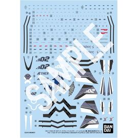 MACROSS- HG 1/100 VF-31F SIEGFRIED WATER DECALS - Model Kit