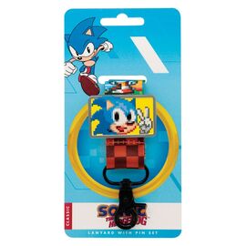 SONIC - Lanyard & Limited Edition Pin's