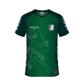 ATTACK ON TITAN - Scout Regiment 09 - Soccer Jersey Men (S)
