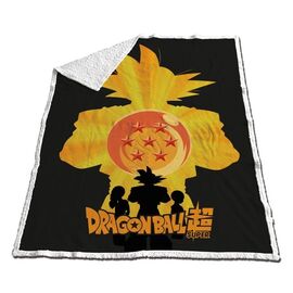 DRAGON BALL SUPER - Sherpa Blanket 130x170cm - Dragon Ball