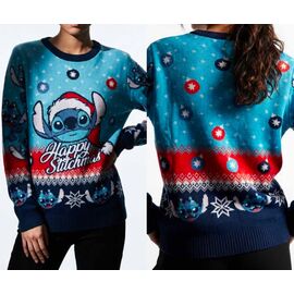 LILO & STITCH - Stitch "Happy Stitchmas"-Women Christmas Sweaters (XL)