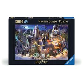 HARRY POTTER - View of Hogwarts castle - Puzzle 3000pcs