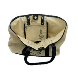 STITCH & ANGEL - Cotton Shoulder Bag - 35x31x20cm