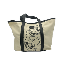STITCH & ANGEL - Cotton Shoulder Bag - 35x31x20cm