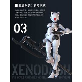 SHEIK MAINLAND - Xenodash (White) - Model Kit 1/18
