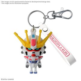 GUNDAM - Build STPLA-KUN - 3D Rubber Mascot Keychain
