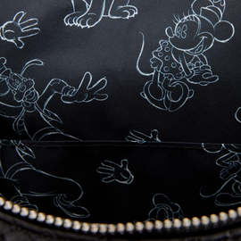 DISNEY - Mickey & Friends "Sketched" - Mini Backpack LoungeFly