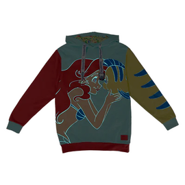 LITTLE MERMAID 35 - Ariel and Flounder - Hoodie Unisex Loungefly (L)