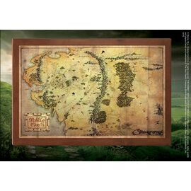 LORD OF THE RINGS - Middle Earth Map '36.5x23cm'
