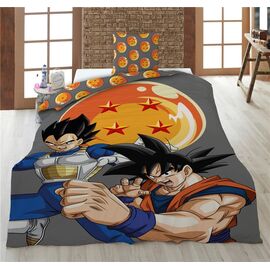 DRAGON BALL Z - Goku & Vegeta - Duvet Cover 140x200cm + 65x65cm
