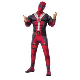 MARVEL - Deadpool - Luxe Adult Disguise - Standard Size Suit