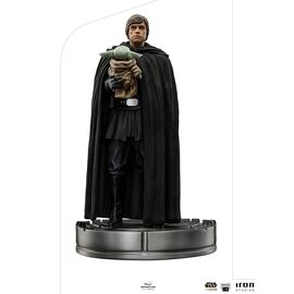 STAR WARS - Luke Skywalker and Grogu - Statue ArtScale 1/10 21cm