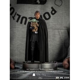 STAR WARS - Luke Skywalker and Grogu - Statue ArtScale 1/10 21cm