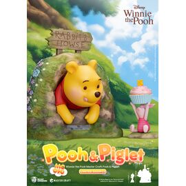 WINNIE THE POOH - Winnie & Pigglet - Statue Master Craft 32.6cm