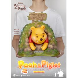 WINNIE THE POOH - Winnie & Pigglet - Statue Master Craft 32.6cm