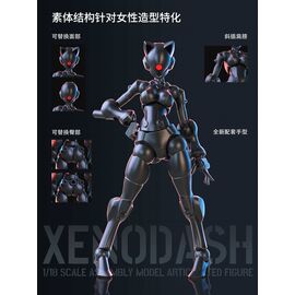 SHEIK MAINLAND - Xenodash (Black) - Model Kit 1/18