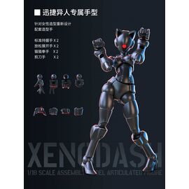 SHEIK MAINLAND - Xenodash (Black) - Model Kit 1/18