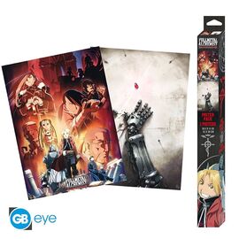 FULLMETAL ALCHEMIST - Série 1 - Set 2 posters '52x38'