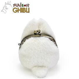 MY NEIGHBOR TOTORO - White Totoro - Fuwafuwa purse 10cm